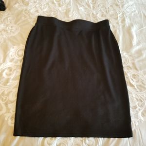 Andrew Marc New York black skirt size L